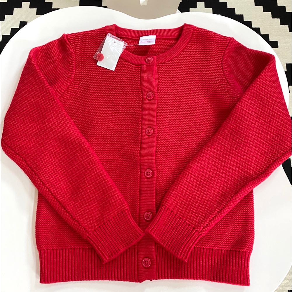 NWT Hanna Andersson red knit sweater